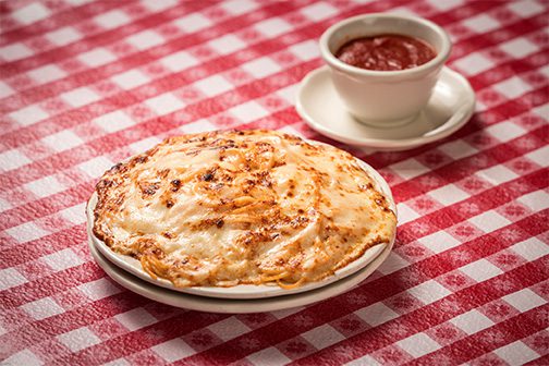 spagParm-02 chicken parm plated